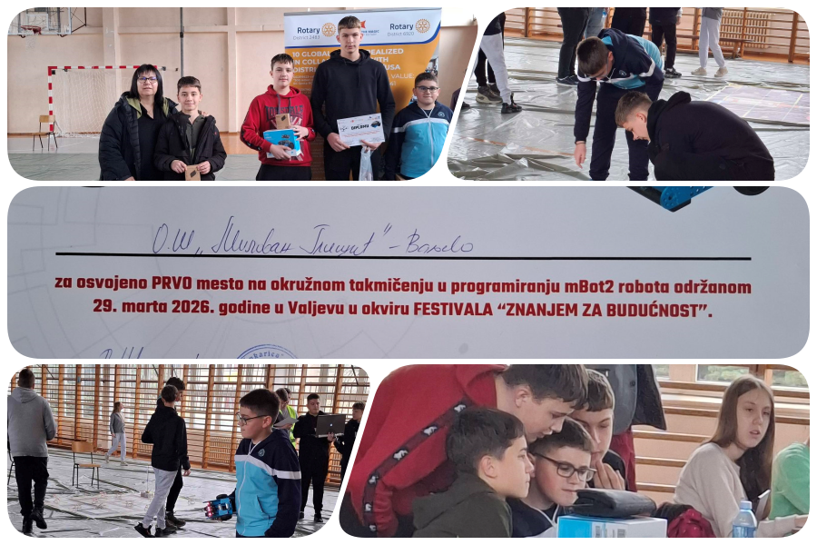 mBot2 PRVO MESTO, 29.3.2026.